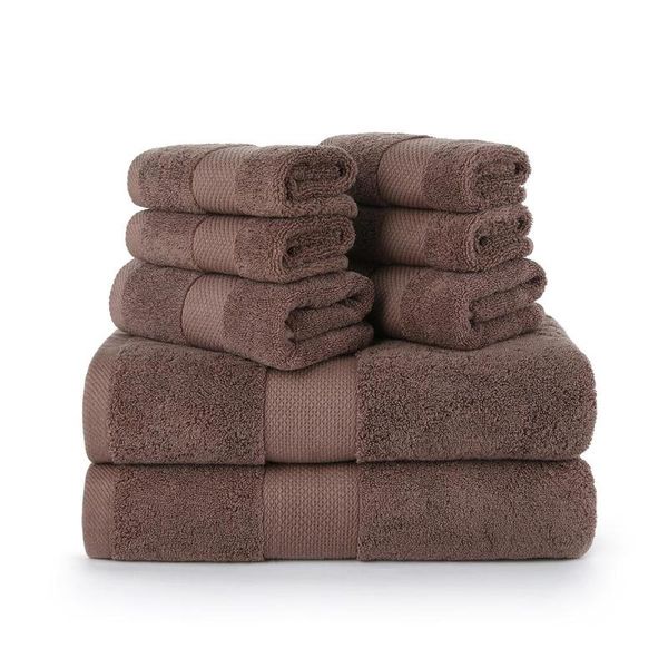 towel 8pcs bath set cotton highly absorbent towels with 2 hand 4 washcloths for bathroom shower
towel 8pcs bath set cotton highly absorbent towels with 2 hand 4 washcloths for bathroom shower