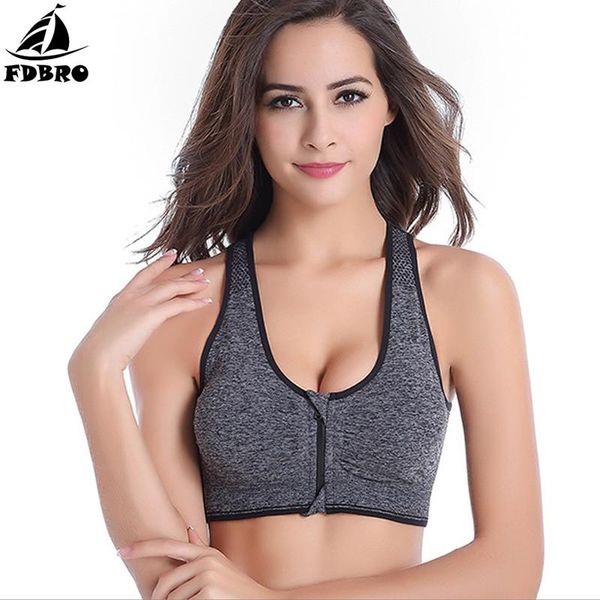 gym clothing fdbro arrival sports bra solid zipper without steel ring professional shockproof running female yoga nnderwear, White;black
gym clothing fdbro arrival sports bra solid zipper without steel ring professional shockproof running female yoga nnderwear, White;black