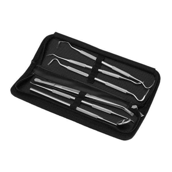professional hand tool sets 6pcs/set teeth clean hygiene explorer probe hook pick scaler mirror tweezers
professional hand tool sets 6pcs/set teeth clean hygiene explorer probe hook pick scaler mirror tweezers