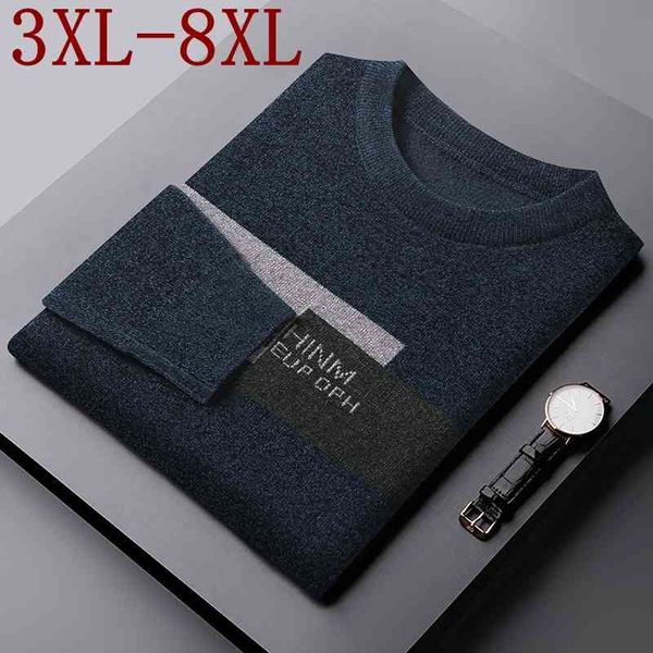 men's sweaters 8xl 7xl 6xl winter man fleece sweater fashion thicken warm pullover male plus velvet thick soft pull homme 6svy, White;black
men's sweaters 8xl 7xl 6xl winter man fleece sweater fashion thicken warm pullover male plus velvet thick soft pull homme 6svy, White;black