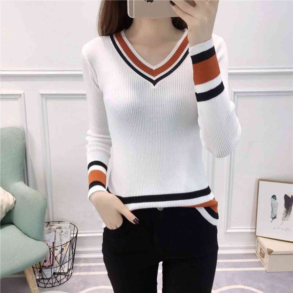 women casual autumn striped sweaters crochet fashion knitted pullovers winter white black warm clothes
women casual autumn striped sweaters crochet fashion knitted pullovers winter white black warm clothes