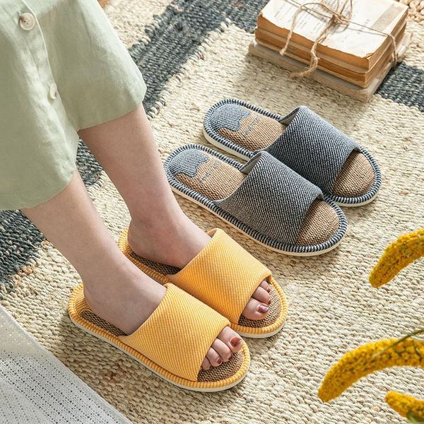 breathable women home slippers spring autumn floor shoes couple flax outside bedroom linen ladies, Black
breathable women home slippers spring autumn floor shoes couple flax outside bedroom linen ladies, Black