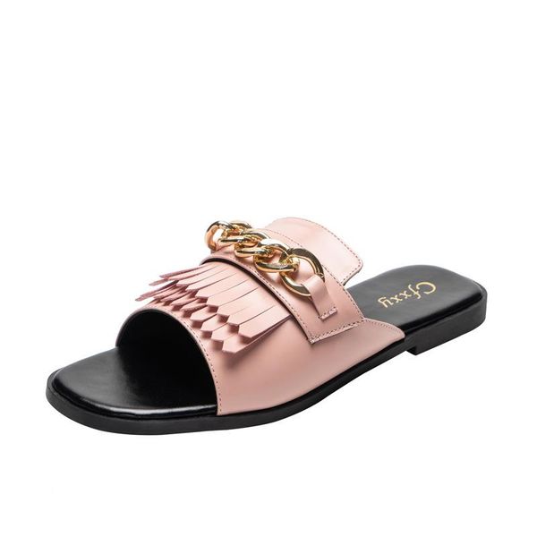 slippers 2021 summer women open-toe flat metal chain tassel beach slides casual fringe flip flops ladies shoes, Black
slippers 2021 summer women open-toe flat metal chain tassel beach slides casual fringe flip flops ladies shoes, Black