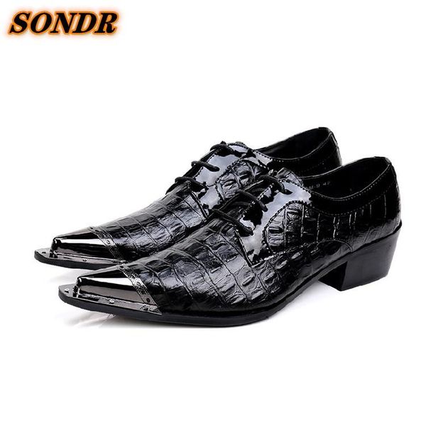 dress shoes men genuine leather crocodile embossed pattern loafers iron toe slip on lace up office oxford calzado hombre, Black
dress shoes men genuine leather crocodile embossed pattern loafers iron toe slip on lace up office oxford calzado hombre, Black
