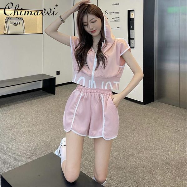 women's tracksuits casual sports two pieces short suit summer 2021 high street sleeve shirt female wide leg running shorts, Gray
women's tracksuits casual sports two pieces short suit summer 2021 high street sleeve shirt female wide leg running shorts, Gray