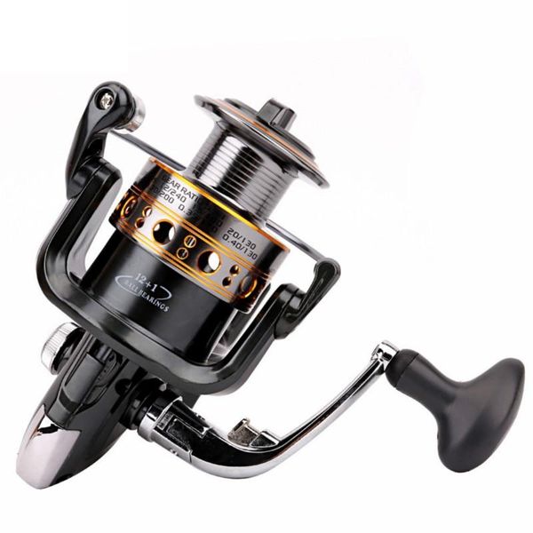 12+1bb gapless fishing spinning reel cnc wire cup metal handle wheel carp casting 5.5:1 speed 1000-7000 series baitcasting reels
12+1bb gapless fishing spinning reel cnc wire cup metal handle wheel carp casting 5.5:1 speed 1000-7000 series baitcasting reels