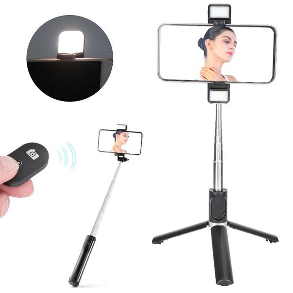 selfie monopods phone tripod extendable stick with light mobile wireless bluetooth-compatible foldable mini stand
selfie monopods phone tripod extendable stick with light mobile wireless bluetooth-compatible foldable mini stand