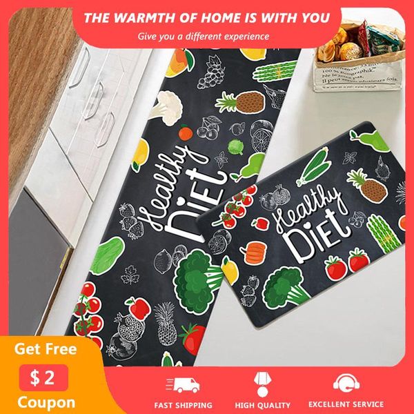 carpets restaurant kitchen mats food printed long anti-skid washable entrance drop 40x60cm tapis 2021 arrival
carpets restaurant kitchen mats food printed long anti-skid washable entrance drop 40x60cm tapis 2021 arrival