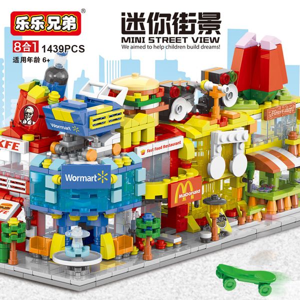 City Mini Street View Compatible Girls Friends Building Blocks KTV Cafe Retail Store Supermarket Architecture Series Toys
City Mini Street View Compatible Girls Friends Building Blocks KTV Cafe Retail Store Supermarket Architecture Series Toys