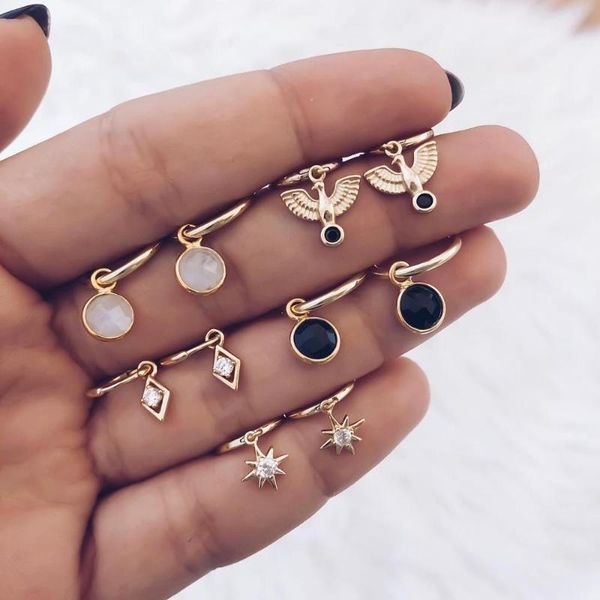 hoop & huggie small gold earrings for women evil eye earring star gift black hoops jewelry, Golden;silver
hoop & huggie small gold earrings for women evil eye earring star gift black hoops jewelry, Golden;silver
