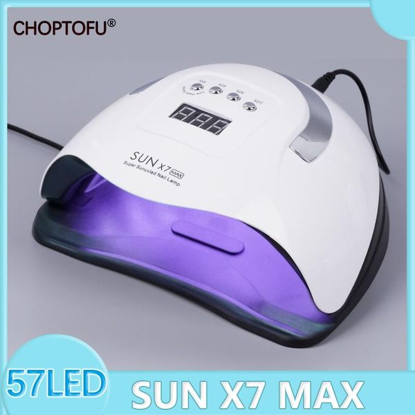 nail dryers led uv lamp sun x7 max 180w powerful quick dry gel dryer 57led for curing all polish
nail dryers led uv lamp sun x7 max 180w powerful quick dry gel dryer 57led for curing all polish