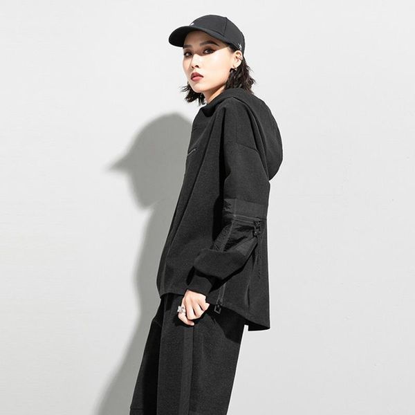 spliced loose fit zipper sweatshirt hooded batwing sleeve women big size fashion tide spring autumn 2021 1dd1337 women's hoodies & swea, Black
spliced loose fit zipper sweatshirt hooded batwing sleeve women big size fashion tide spring autumn 2021 1dd1337 women's hoodies & swea, Black