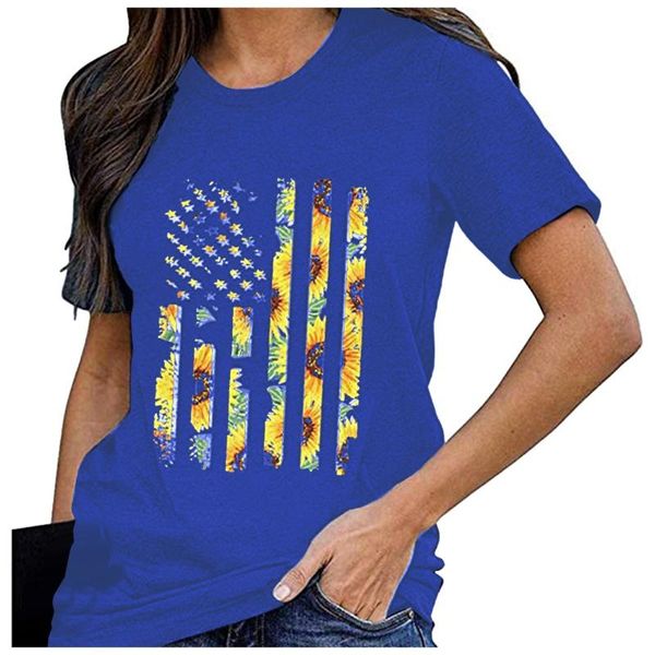 women's t-shirt independence day flowers printing y2k casual loose round-neck short sleeve women pulovers vintage 90s ete, White
women's t-shirt independence day flowers printing y2k casual loose round-neck short sleeve women pulovers vintage 90s ete, White