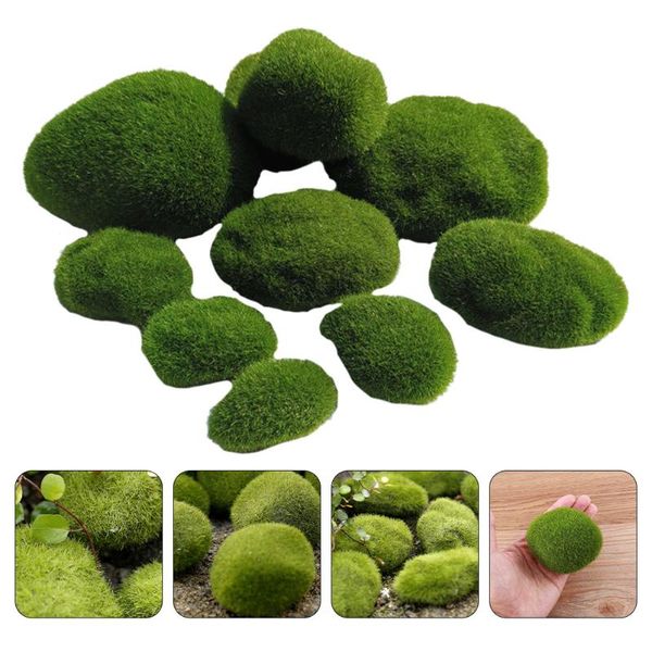 garden decorations 10pcs microlandscape mossy stone decorative artificial moss ornament green
garden decorations 10pcs microlandscape mossy stone decorative artificial moss ornament green