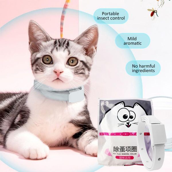 cat collars & leads 1pc pet flea collar dog mosquito repellent and insect in vitro ring products
cat collars & leads 1pc pet flea collar dog mosquito repellent and insect in vitro ring products