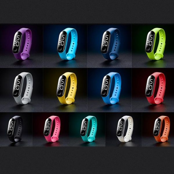 electronic watch sports luminous sensor watches casual digital men and women reloj hombre relogio masculino #2 wristwatches, Slivery;brown
electronic watch sports luminous sensor watches casual digital men and women reloj hombre relogio masculino #2 wristwatches, Slivery;brown