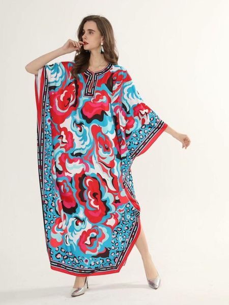 casual dresses fashion designer 5xl plus size loose long dress women batwing sleeve print chiffon summer vintage maxi, Black;gray
casual dresses fashion designer 5xl plus size loose long dress women batwing sleeve print chiffon summer vintage maxi, Black;gray
