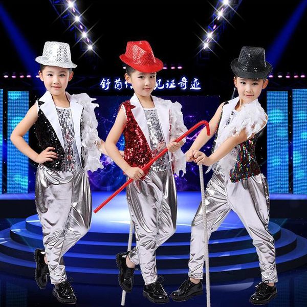 boys girls pants vest children sequins modern jazz dance outfits ballroom hip hop dancing suits kids wear costumes clothes stage, Black;red
boys girls pants vest children sequins modern jazz dance outfits ballroom hip hop dancing suits kids wear costumes clothes stage, Black;red