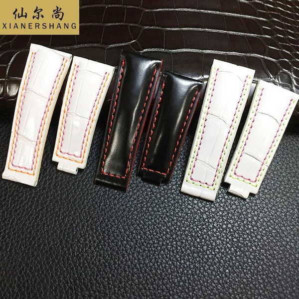 watch bands custom yacht master watchbands men women 20mm alligator band waterproof handmade cordovan belt crocodile skin strap 19, Black;brown
watch bands custom yacht master watchbands men women 20mm alligator band waterproof handmade cordovan belt crocodile skin strap 19, Black;brown
