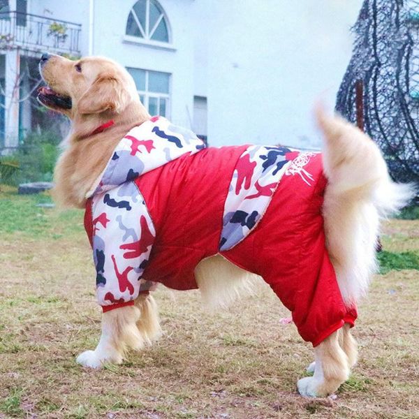 dog apparel pet winter 4 legged cotton padded warm coat clothes thickening hooded one piece costume long sleeve jumpsuit
dog apparel pet winter 4 legged cotton padded warm coat clothes thickening hooded one piece costume long sleeve jumpsuit