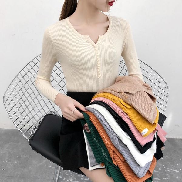 women's sweaters casual long sleeve for women v neck solid simple thread ladies t-shirt retro thin knit, White;black
women's sweaters casual long sleeve for women v neck solid simple thread ladies t-shirt retro thin knit, White;black
