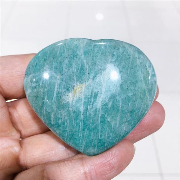 decorative objects & figurines beautiful natural amazonite heart crystal stone hand made carved for lucky home decoration love gifts
decorative objects & figurines beautiful natural amazonite heart crystal stone hand made carved for lucky home decoration love gifts