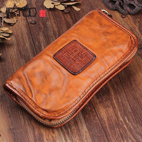 wallets aetoo handmade leather long wallet retro fold old do card bag men hand large capacity zipper phone vintage, Red;black
wallets aetoo handmade leather long wallet retro fold old do card bag men hand large capacity zipper phone vintage, Red;black
