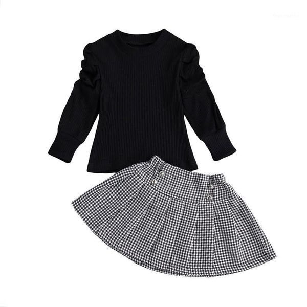 clothing sets girls spring toddler kids knitted sweater t-shirts +plaid mini skirts children casual outfits1, White
clothing sets girls spring toddler kids knitted sweater t-shirts +plaid mini skirts children casual outfits1, White