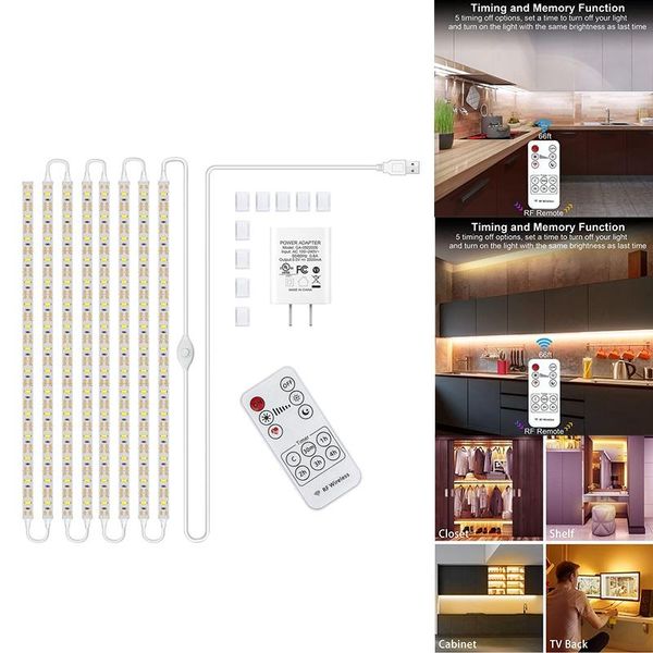 strips 8 pcs under cabinet lighting kit, stick-on anywhere,usb flexible led strip lights with rf remote and us plug
strips 8 pcs under cabinet lighting kit, stick-on anywhere,usb flexible led strip lights with rf remote and us plug