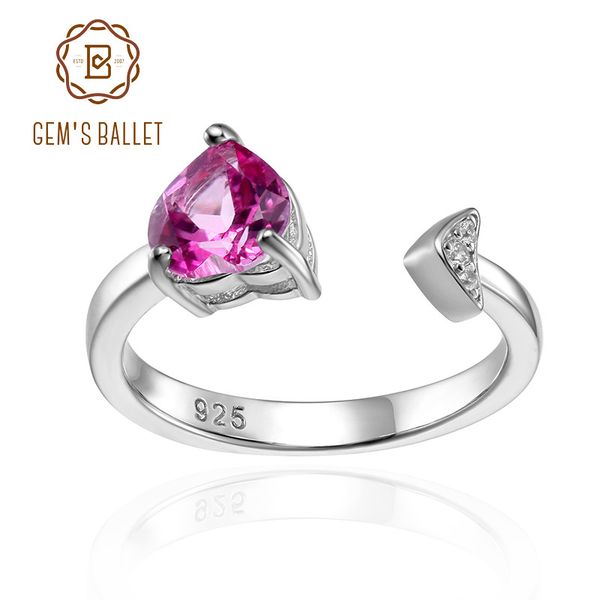 gem's ballet natural heart pink z gemstone for women 925 sterling silver adjustable open ring fine jewelry 2021, Slivery;golden
gem's ballet natural heart pink z gemstone for women 925 sterling silver adjustable open ring fine jewelry 2021, Slivery;golden