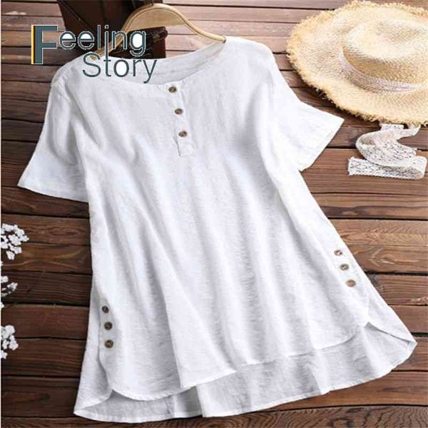 white summer plus size dresses for women 5xl loose cotton linen dress shirt short sleeve button up long women's tunic blouse 210603, Black;gray
white summer plus size dresses for women 5xl loose cotton linen dress shirt short sleeve button up long women's tunic blouse 210603, Black;gray