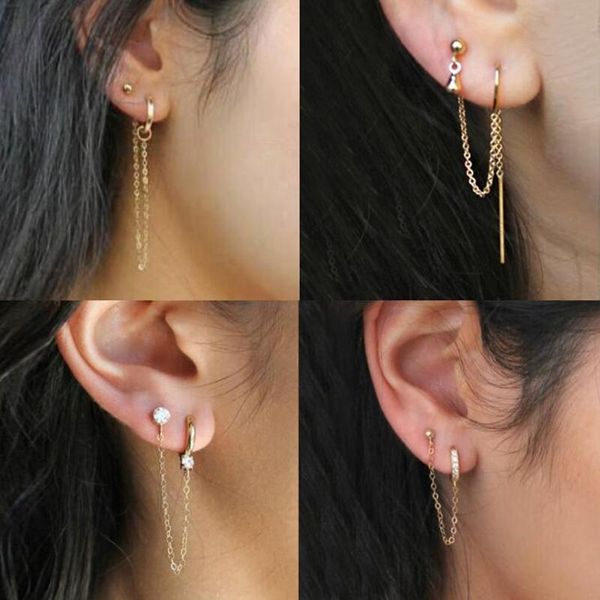 dangle & chandelier 1pc gold silver color long tassel chain drop earrings for women female metal punk cool korean fashion jewelry gifts
dangle & chandelier 1pc gold silver color long tassel chain drop earrings for women female metal punk cool korean fashion jewelry gifts