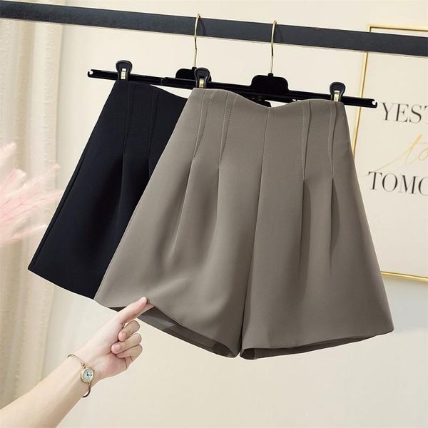 women's shorts women a-line autumn winter short-skirt office lady pleated casual holiday high waist loose 2021 lining stylish ulzzang, White;black
women's shorts women a-line autumn winter short-skirt office lady pleated casual holiday high waist loose 2021 lining stylish ulzzang, White;black