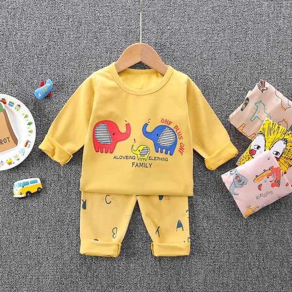 clothing sets kids pajamas baby boys girls cotton long sleeved tshirt+pant cartoon girl autumn sleepwear suit pyjama trousers, White
clothing sets kids pajamas baby boys girls cotton long sleeved tshirt+pant cartoon girl autumn sleepwear suit pyjama trousers, White