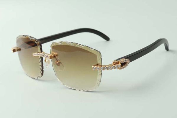 2021 unique designers sunglasses 3524023 endless diamond cuts lens natural black ox horns temples glasses, size: 58-18-140mm, White;black
2021 unique designers sunglasses 3524023 endless diamond cuts lens natural black ox horns temples glasses, size: 58-18-140mm, White;black