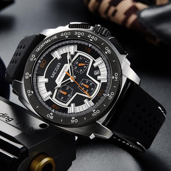 wristwatches megir brand sports men watches relogio masculino fashion casual silicone strap quartz male military army clock, Slivery;brown
wristwatches megir brand sports men watches relogio masculino fashion casual silicone strap quartz male military army clock, Slivery;brown
