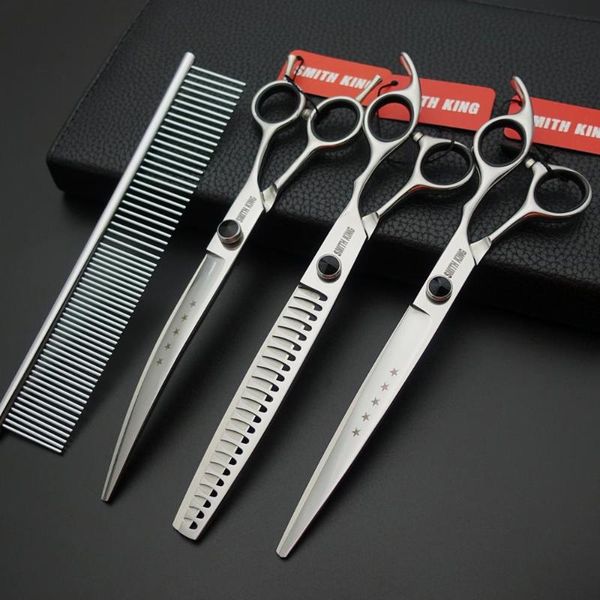 hair scissors professional animal scissors/pet grooming 8 inch straight scissors&thinning scissors&curved 440c
hair scissors professional animal scissors/pet grooming 8 inch straight scissors&thinning scissors&curved 440c
