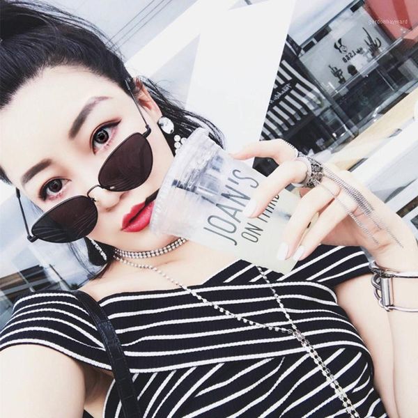 sunglasses cat eye mental frame woman fashion flat pink black clear lens triangle small men gafas shade mirror uv400, White;black
sunglasses cat eye mental frame woman fashion flat pink black clear lens triangle small men gafas shade mirror uv400, White;black