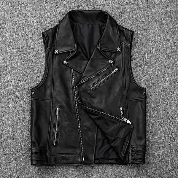 men's leather & faux big cow -davidson clothing goods male sleeveless vest brief paragraph motorcycle, Black
men's leather & faux big cow -davidson clothing goods male sleeveless vest brief paragraph motorcycle, Black
