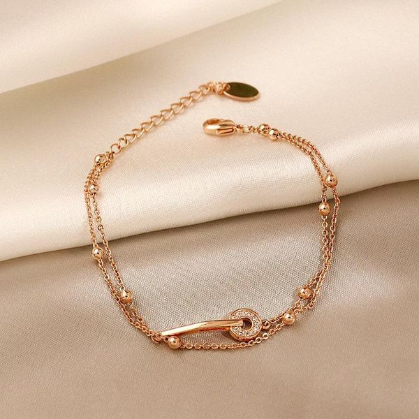 link, chain xiaoboacc korean fashion gold-plated bracelet for women ins niche design sense bangles 2021 trend jewelry, Black
link, chain xiaoboacc korean fashion gold-plated bracelet for women ins niche design sense bangles 2021 trend jewelry, Black