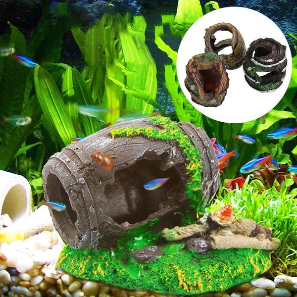 artificial antique barrels fish tank landscaping decoration resin crafts glass aquarium equipment accessories decorations
artificial antique barrels fish tank landscaping decoration resin crafts glass aquarium equipment accessories decorations