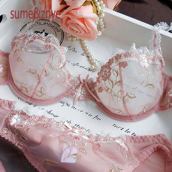 bras sets female underwear bra set lingerie embroidery ultra-thin pink transparent lace for women and panty, Red;black
bras sets female underwear bra set lingerie embroidery ultra-thin pink transparent lace for women and panty, Red;black