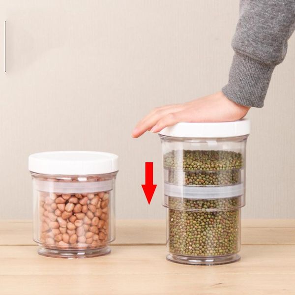 storage bottles & jars kitchen box push vacuum seal tank container lid airtight clear legume cereal rice pasta organizer
storage bottles & jars kitchen box push vacuum seal tank container lid airtight clear legume cereal rice pasta organizer