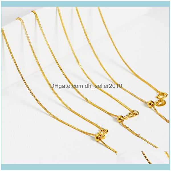 necklaces & pendants jewelry100% real 18k gold necklace fine jewelry pure solid au750 adjustable clavicle chain for women anniversary gifts, Silver
necklaces & pendants jewelry100% real 18k gold necklace fine jewelry pure solid au750 adjustable clavicle chain for women anniversary gifts, Silver