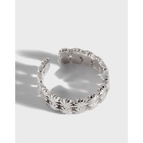 cluster rings fashion flower s925 sterling silver ring ins simple personality daisy lady fine jewelry, Golden;silver
cluster rings fashion flower s925 sterling silver ring ins simple personality daisy lady fine jewelry, Golden;silver