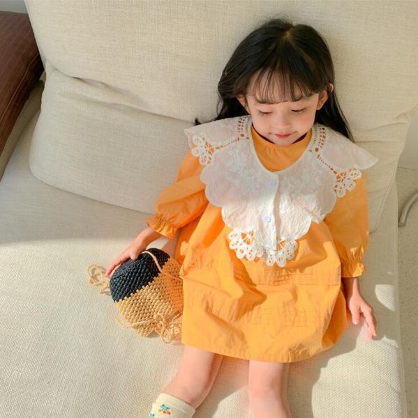 korean style girls ruffles dress cotton fashion spring dresses 2-7t qm252 girl's, Red;yellow
korean style girls ruffles dress cotton fashion spring dresses 2-7t qm252 girl's, Red;yellow