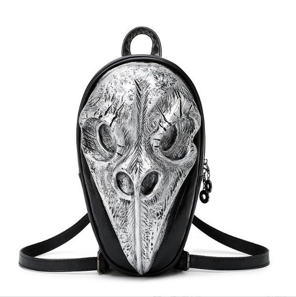 fashion 3d embossed bird skull backpack women men unique rock bag whimsical cool gifts shoulder bag for teenagers halloween schoolbags
fashion 3d embossed bird skull backpack women men unique rock bag whimsical cool gifts shoulder bag for teenagers halloween schoolbags