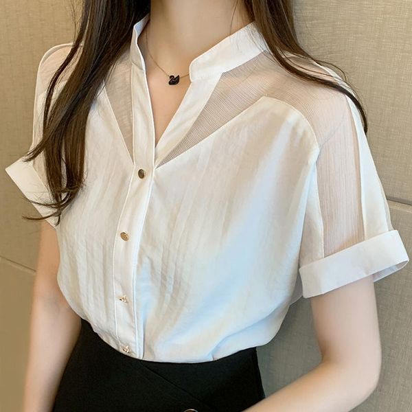 blusas mujer de moda 2021 women blouses v-neck chiffon blouse shirt short sleeve white shirts d325 women's &
blusas mujer de moda 2021 women blouses v-neck chiffon blouse shirt short sleeve white shirts d325 women's &