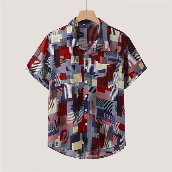 summer short sleeve loose print shirt men lapel neck button up blouse breathable streetwear shirts men's casual, White;black
summer short sleeve loose print shirt men lapel neck button up blouse breathable streetwear shirts men's casual, White;black