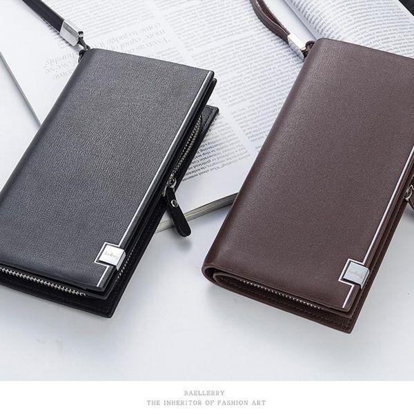 wallets men's wallet business striped clutch leather purse for male fashion man card holder with zipper phone bag, Red;black
wallets men's wallet business striped clutch leather purse for male fashion man card holder with zipper phone bag, Red;black